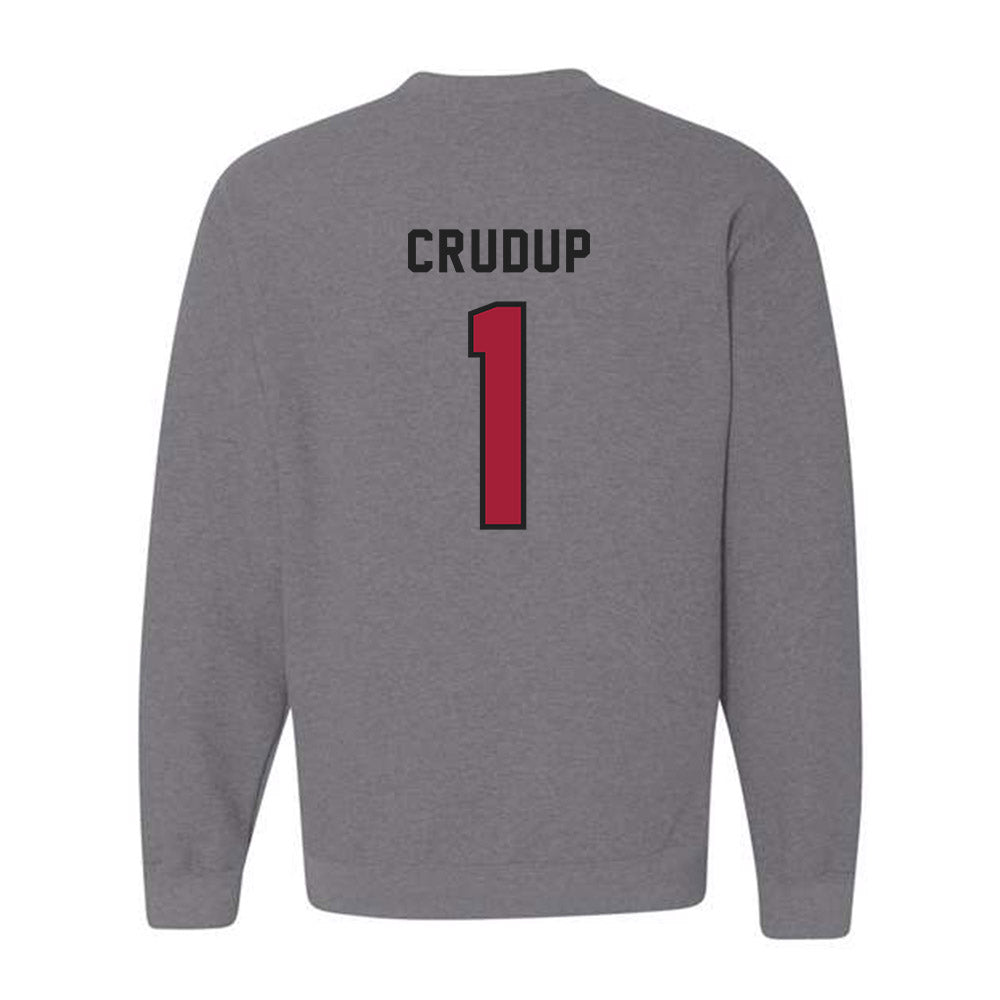 Lenoir Rhyne - NCAA Men's Basketball : Chris Crudup - Classic Shersey Crewneck Sweatshirt-1