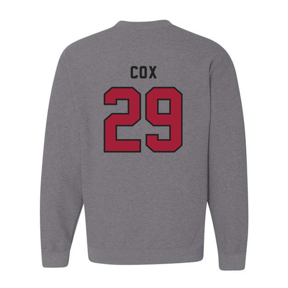 Lenoir Rhyne - NCAA Football : JCorey Cox - Classic Shersey Crewneck Sweatshirt-1