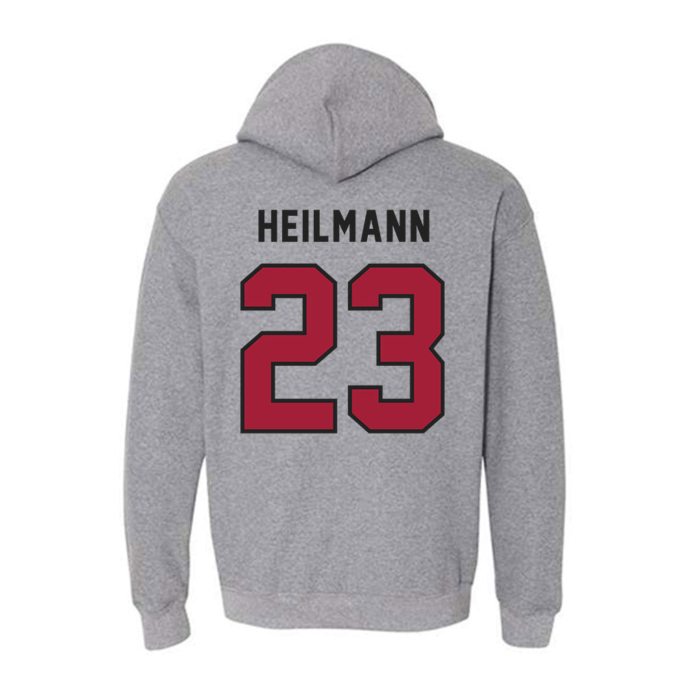 Lenoir Rhyne - NCAA Men's Lacrosse : Zac Heilmann - Classic Shersey Hooded Sweatshirt-1