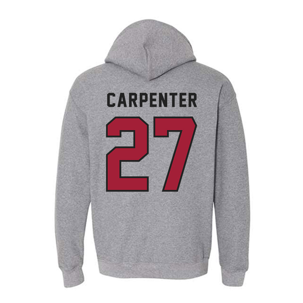 Lenoir Rhyne - NCAA Baseball : Holden Carpenter - Classic Shersey Hooded Sweatshirt-1