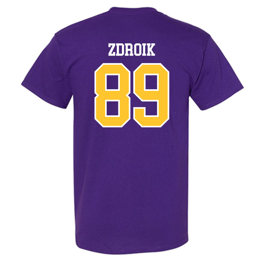 UWSP - NCAA Football : Daniel Zdroik - Classic Shersey T-Shirt-1