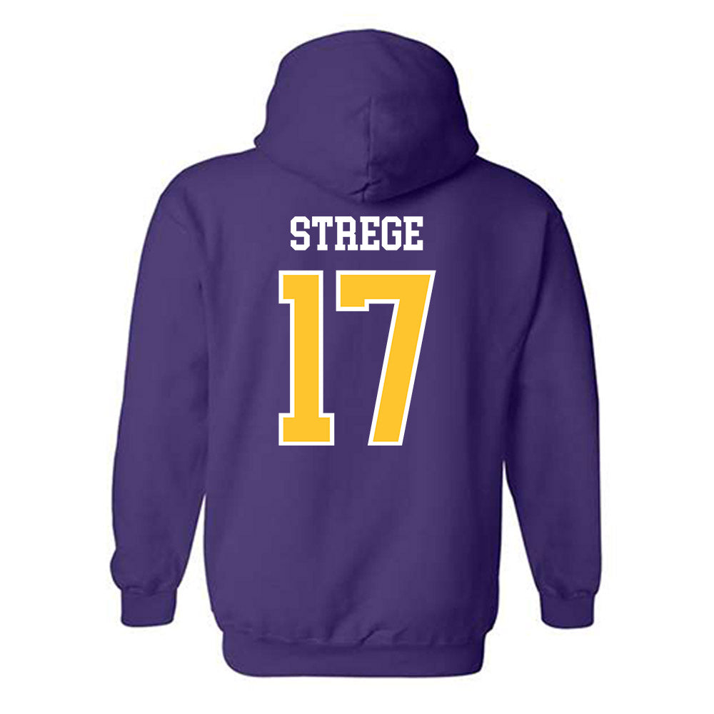UWSP - NCAA Women's Volleyball : Hannah Strege - Classic Shersey Hooded Sweatshirt-1