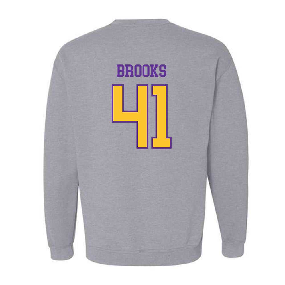 UWSP - NCAA Football : Kevin Brooks - Classic Shersey Crewneck Sweatshirt-1