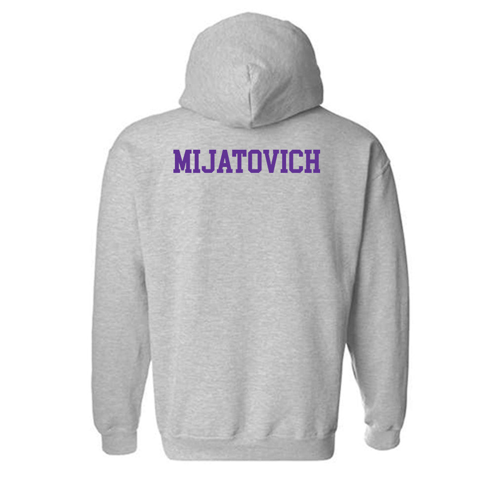 UWSP - NCAA Men's Track & Field : Gage Mijatovich - Classic Shersey Hooded Sweatshirt-1