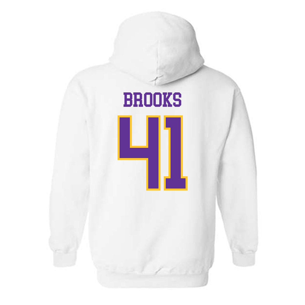 UWSP - NCAA Football : Kevin Brooks - Classic Shersey Hooded Sweatshirt-1