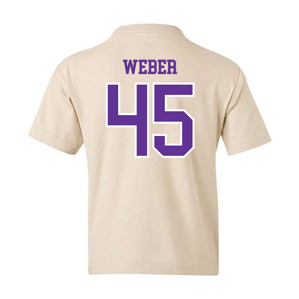 UWSP - NCAA Football : Ryan Weber - Classic Shersey Youth T-Shirt-1