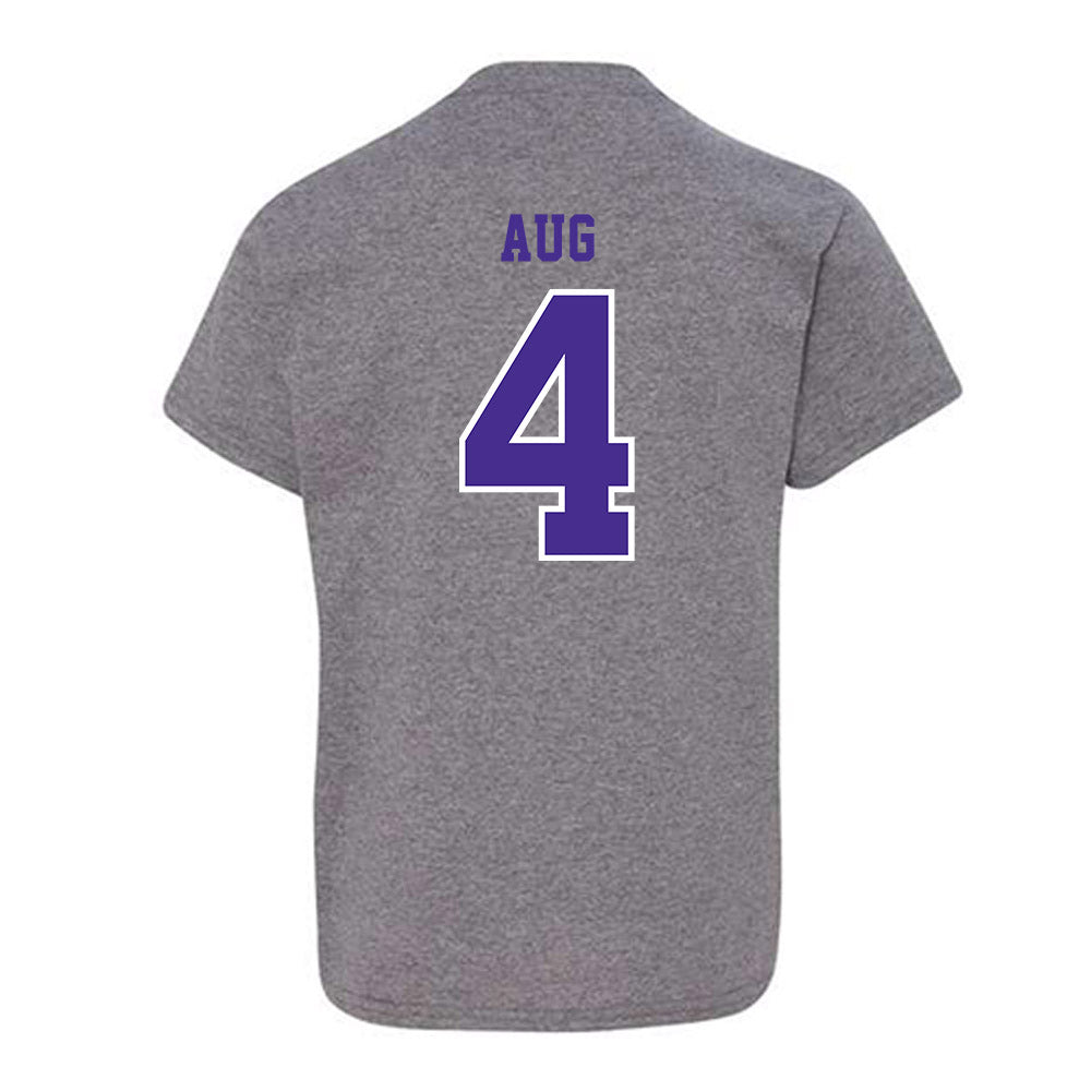 Winona - NCAA Baseball : Max Aug - Classic Shersey Youth T-Shirt-1