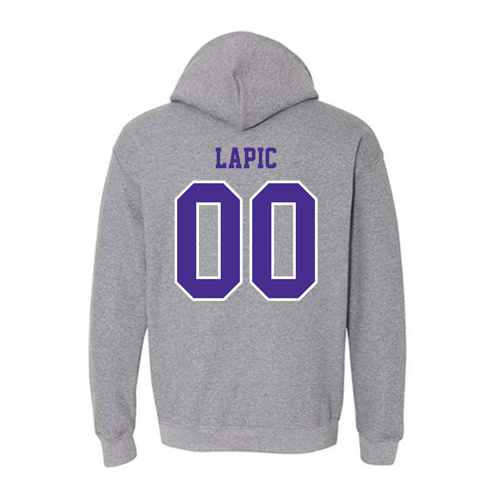 Winona - NCAA Baseball : Dawson Lapic - Classic Shersey Hooded Sweatshirt-1