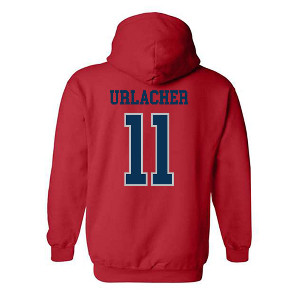 SMC - NCAA Women's Basketball : Coco Urlacher - Classic Shersey Hooded Sweatshirt-1