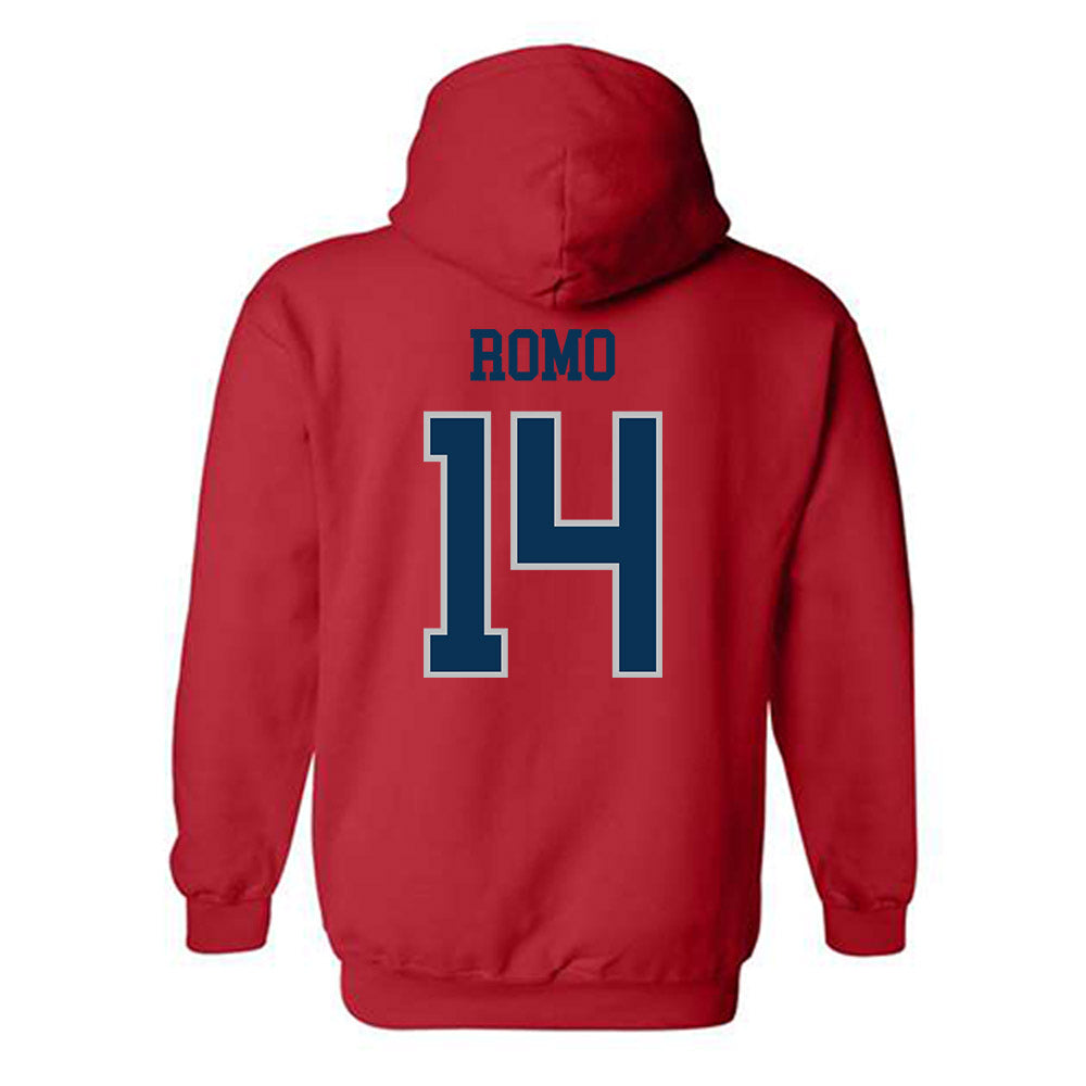 SMC - NCAA Women's Soccer : Micaela Romo - Classic Shersey Hooded Sweatshirt-1