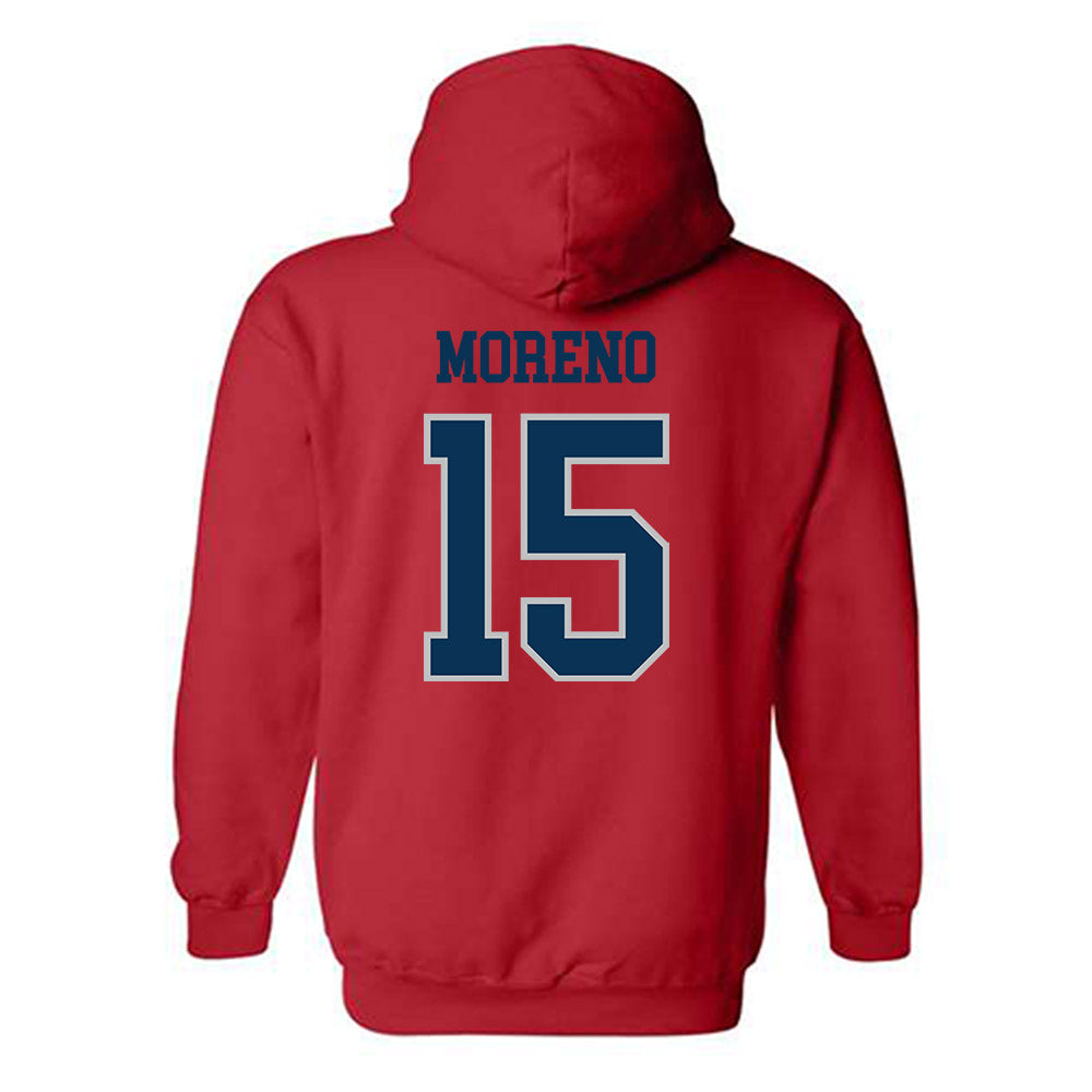 SMC - NCAA Baseball : Joseph Moreno - Classic Shersey Hooded Sweatshirt-1