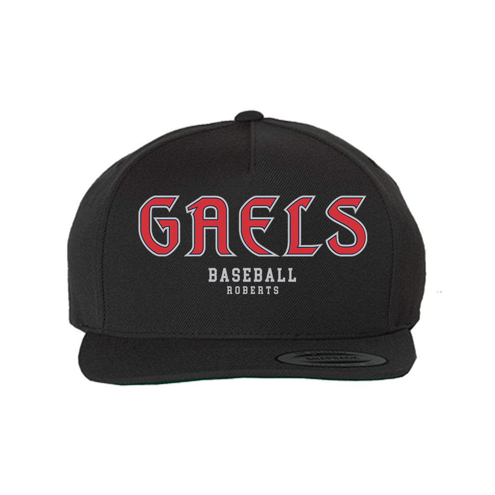 SMC - NCAA Baseball : David Roberts - Snapback Hat-0