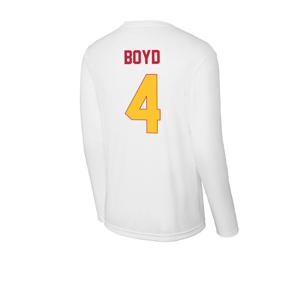 Ferris State - NCAA Football : Tae Boyd - Activewear Long Sleeve T-Shirt-1
