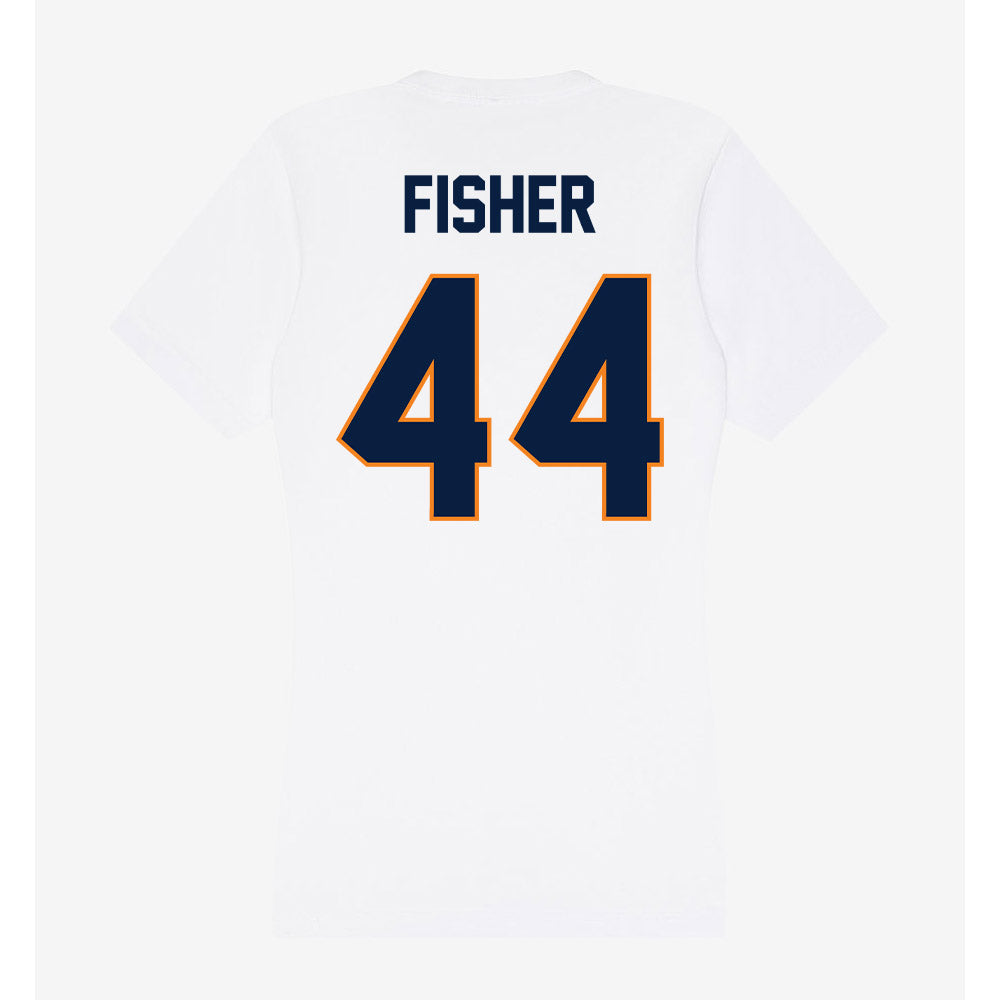 UTEP - NCAA Football : Oryend Fisher - Women's V-Neck T-Shirt-1