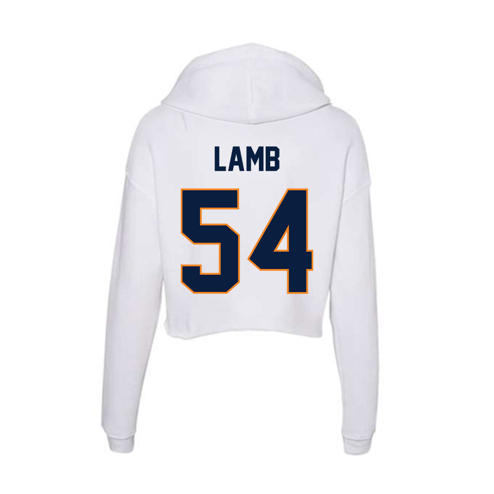 UTEP - NCAA Football : Jaymon Lamb - Women's Crop Fleece Hoodie-1