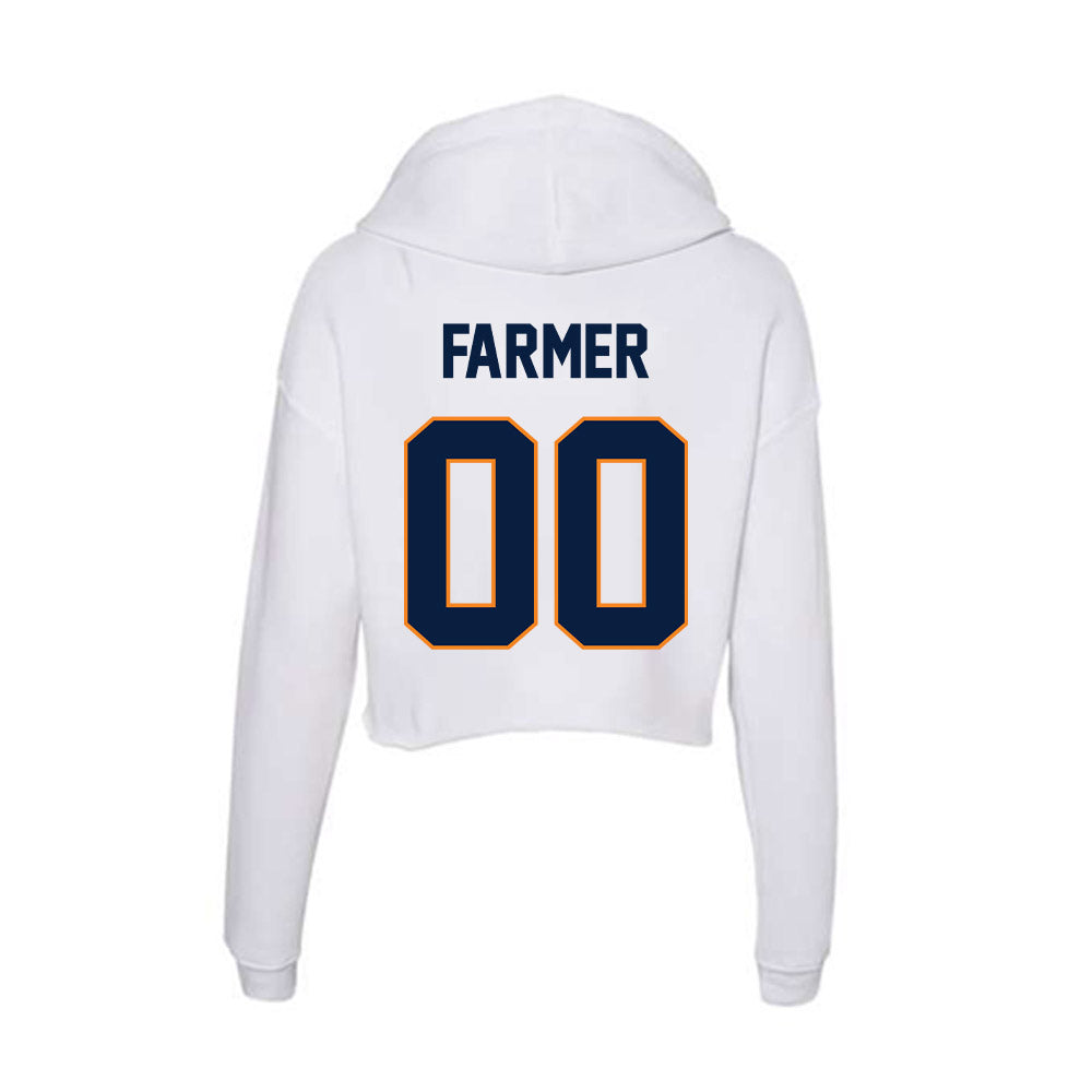 UTEP - NCAA Football : Kelton Farmer - Women's Crop Fleece Hooded Sweatshirt-1