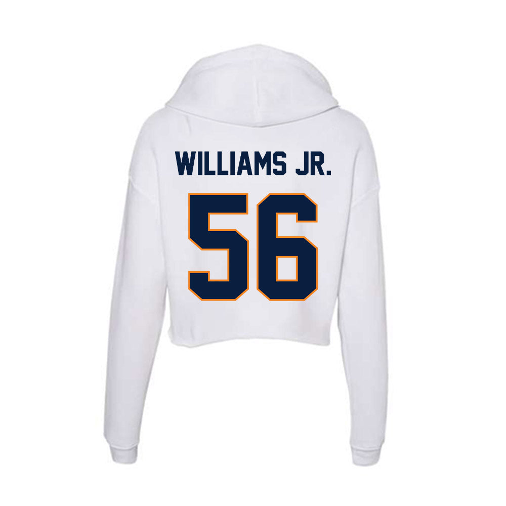 UTEP - NCAA Football : Brian Williams Jr. - Women's Crop Fleece Hoodie-1