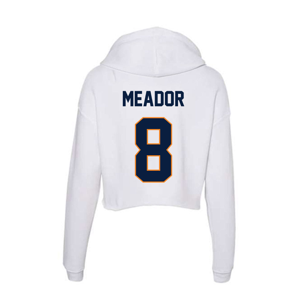 UTEP - NCAA Women's Volleyball : Ella Meador - Women's Crop Fleece Hoodie-1