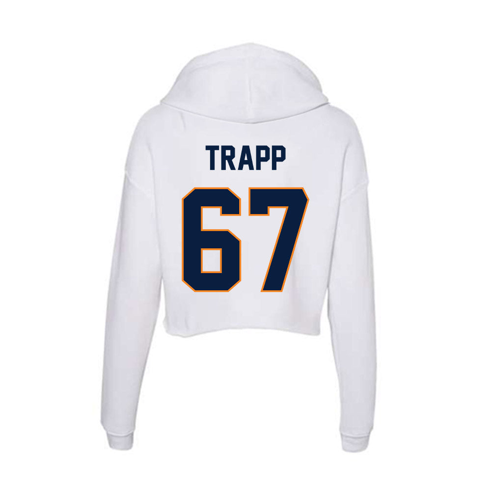 UTEP - NCAA Football : Jayden Trapp - Women's Crop Fleece Hooded Sweatshirt-1