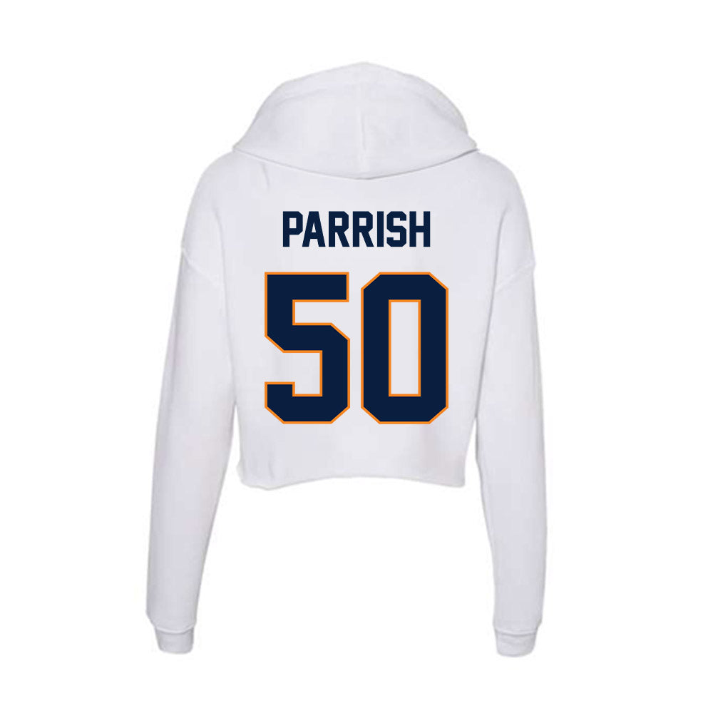 UTEP - NCAA Football : Leander Parrish - Women's Crop Fleece Hoodie-1