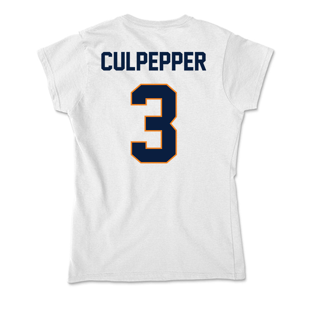 UTEP - Men's Basketball Legends : Randy Culpepper - Soft Style Women’s T-Shirt-1