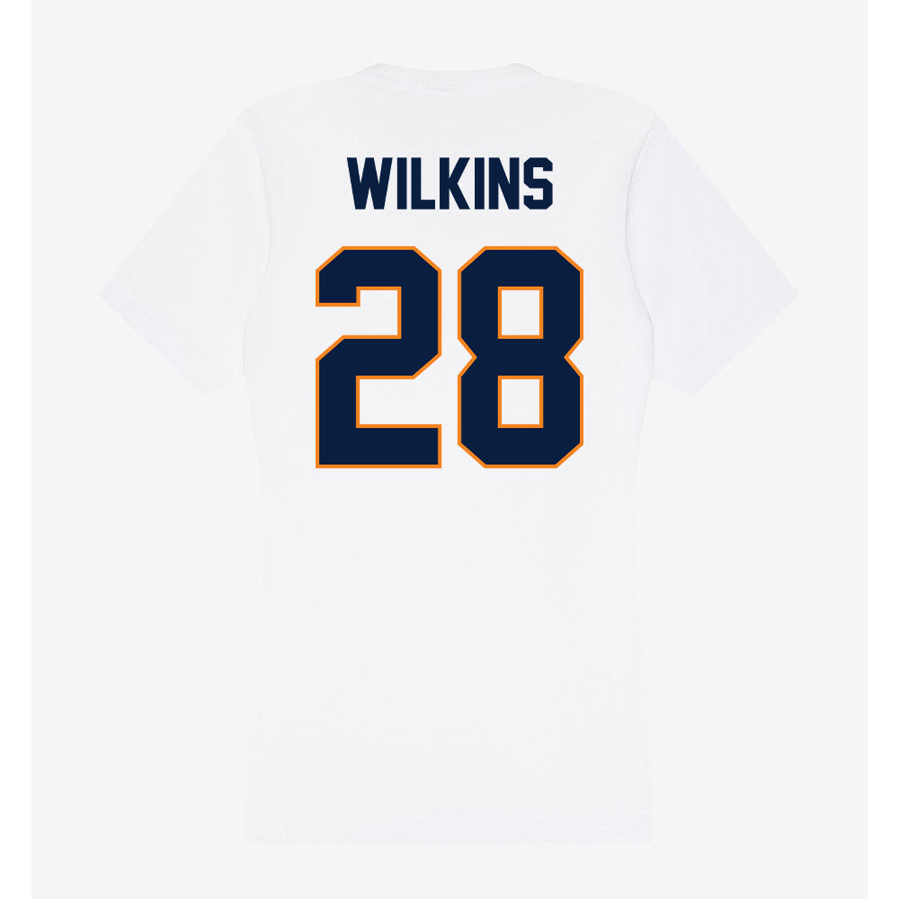 UTEP - NCAA Football : Erion Wilkins - Women's V-Neck T-Shirt-1