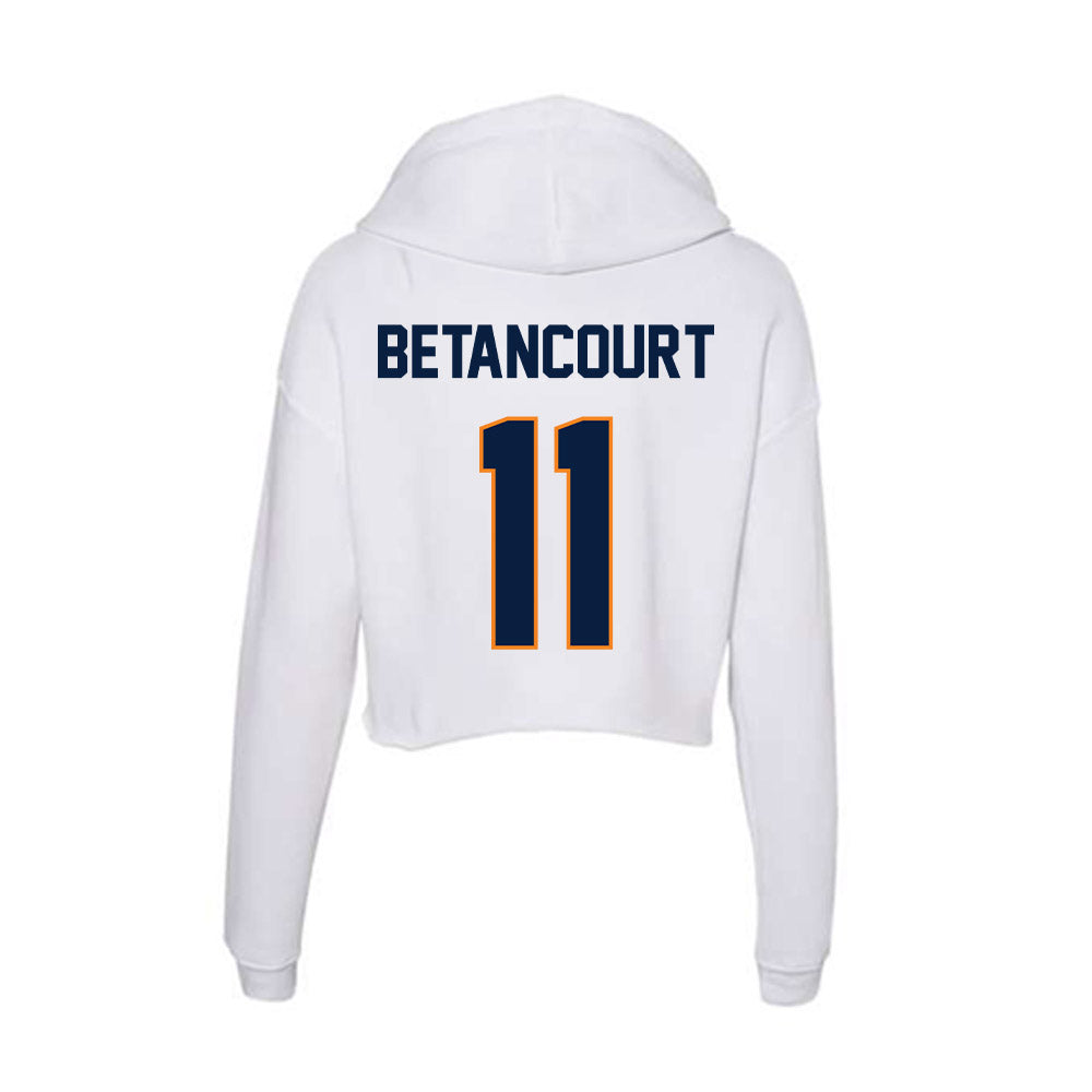 UTEP - NCAA Softball : Aaliyah Betancourt - Women's Crop Fleece Hoodie-1