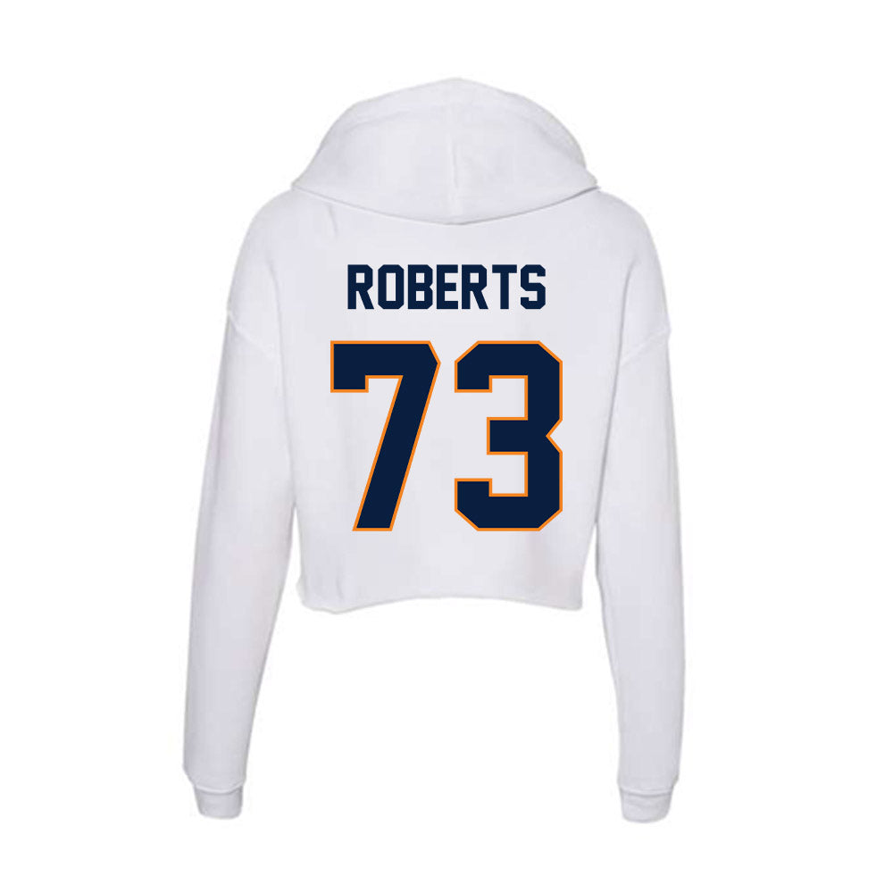 UTEP - NCAA Football : Tyler Roberts - Women's Crop Fleece Hoodie-1