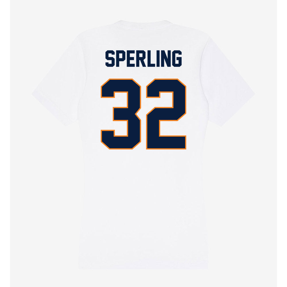 UTEP - NCAA Football : Lamar Sperling - Women's V-Neck T-Shirt-1