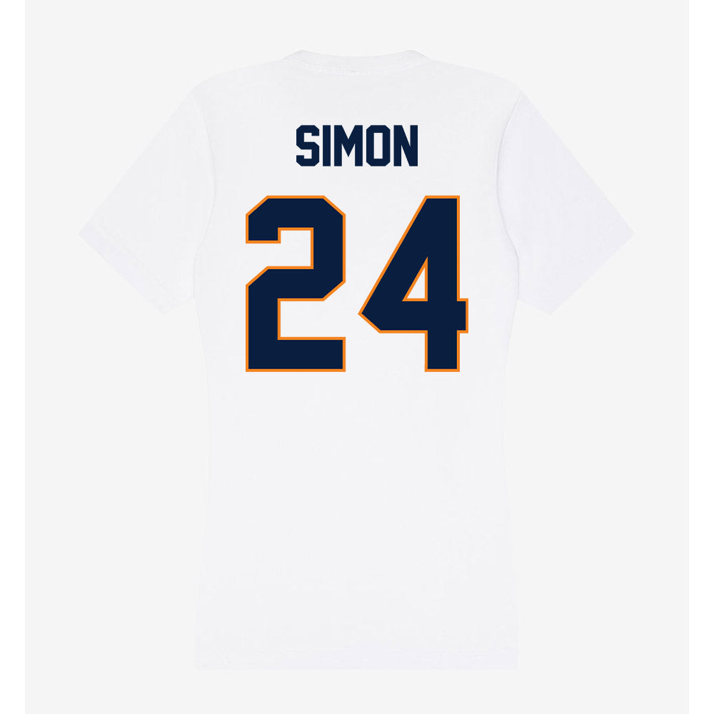 UTEP - NCAA Football : CJ Simon - Women's V-Neck T-Shirt-1