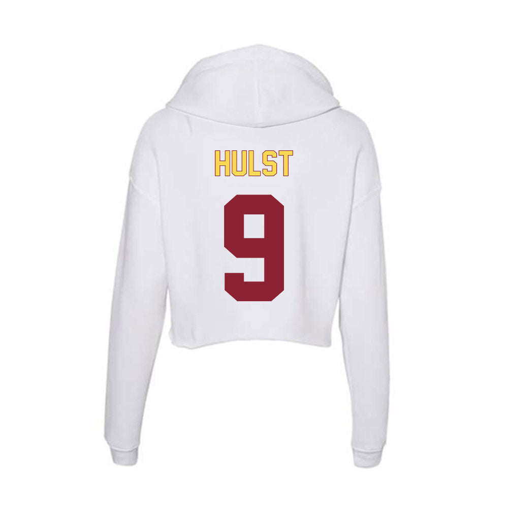 NSU - NCAA Football : Landon Hulst - Women's Crop Fleece Hoodie-1