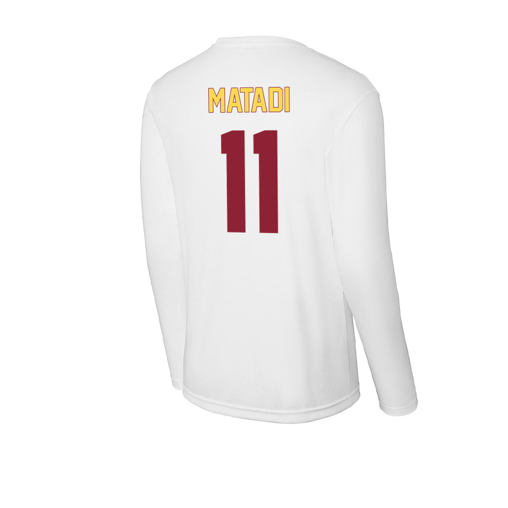 NSU - NCAA Football : Wilmot Matadi - Activewear Long Sleeve T-Shirt-1