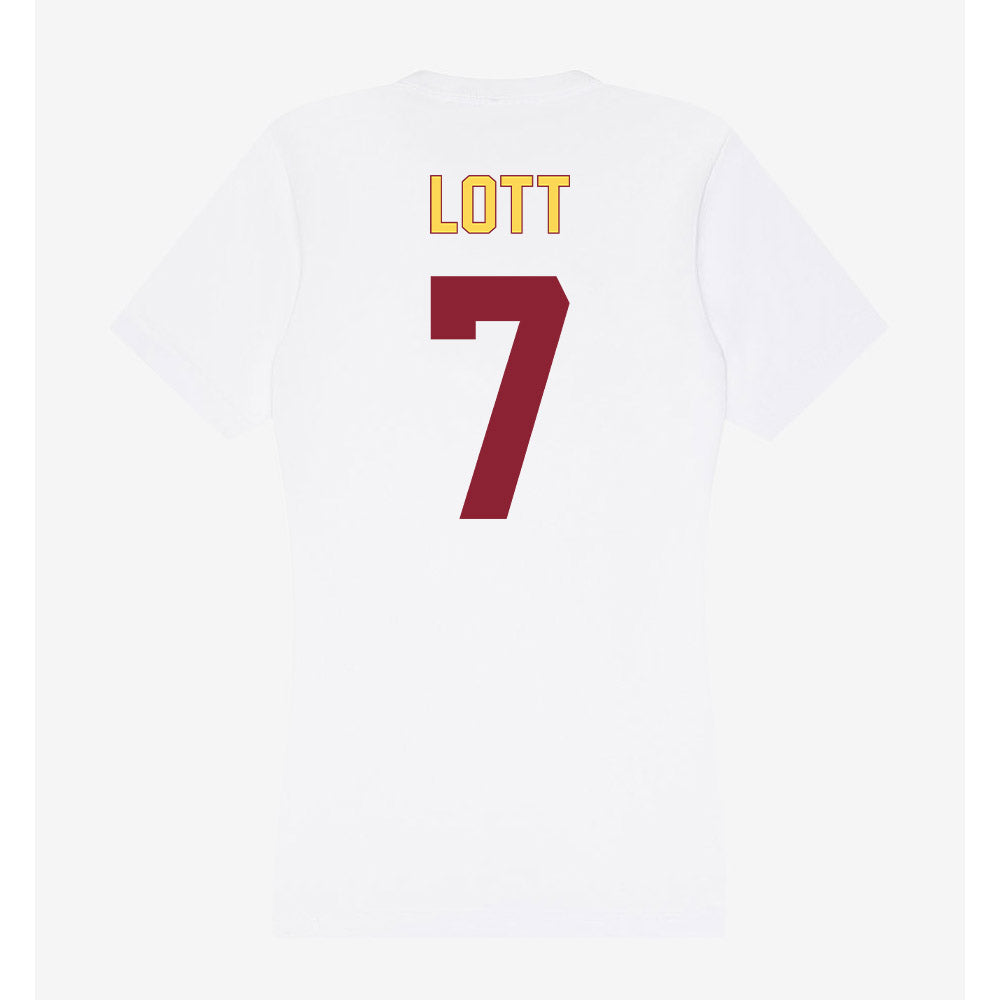 NSU - NCAA Baseball : Collin Lott - Women's V-Neck T-Shirt-1