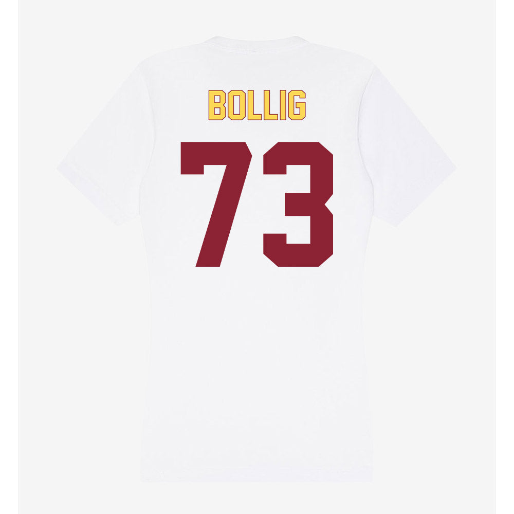 NSU - NCAA Football : Marek Bollig - Women's V-Neck T-Shirt-1