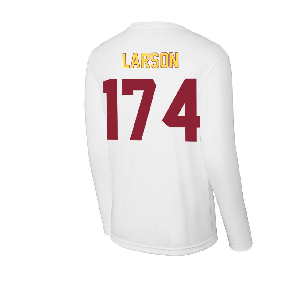 NSU - NCAA Wrestling : Kane Larson - Activewear Long Sleeve T-Shirt-1
