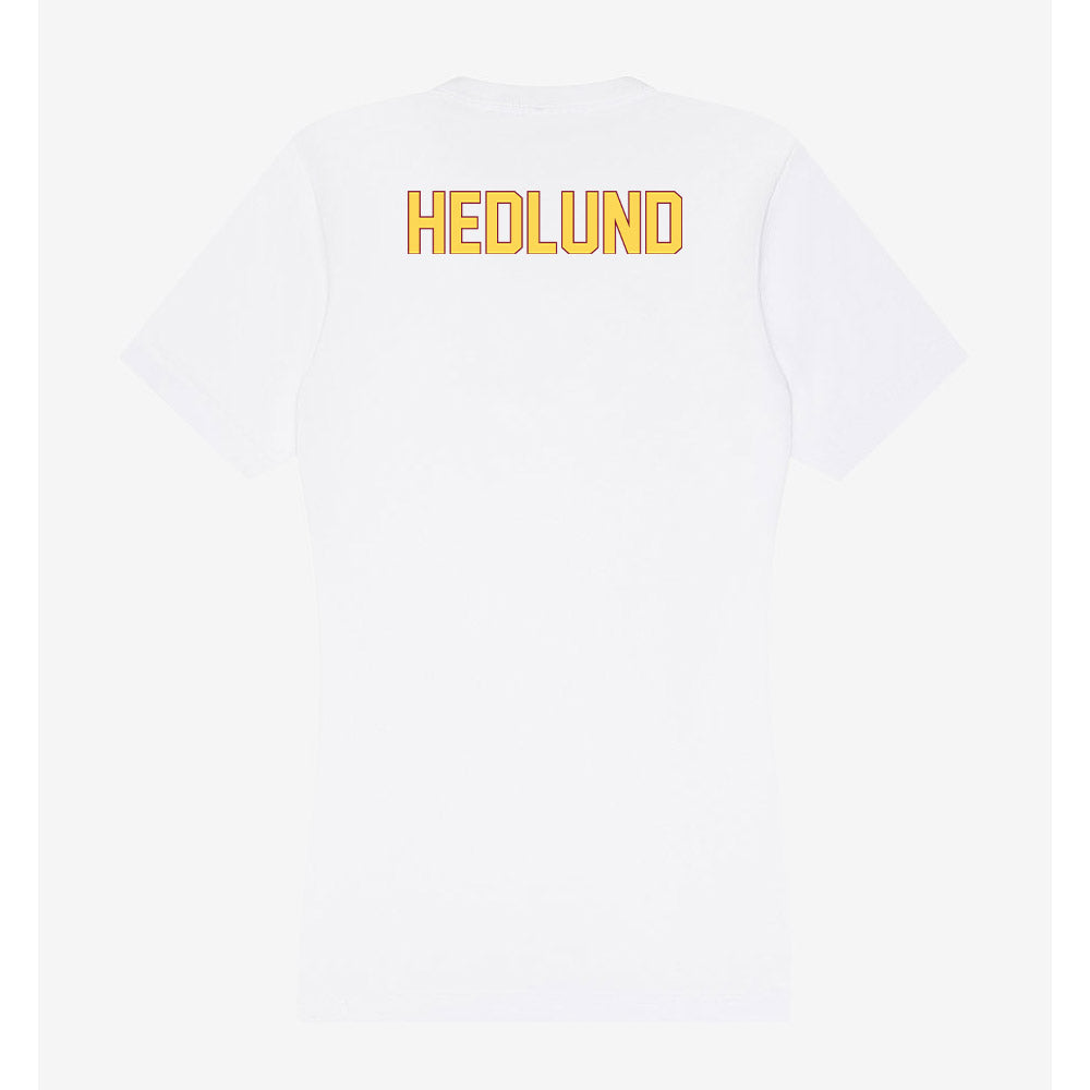 NSU - NCAA Women's Track & Field : Annabelle Hedlund - Women's V-Neck T-Shirt-1