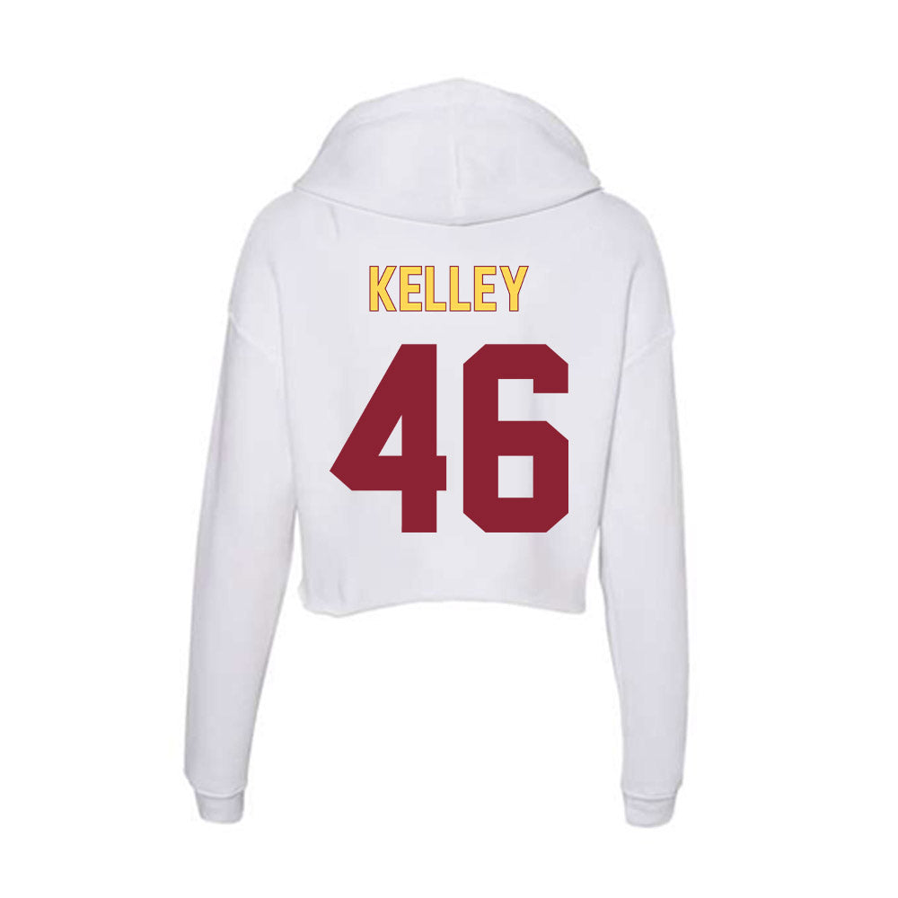 NSU - NCAA Football : Landon Kelley - Women's Crop Fleece Hoodie-1