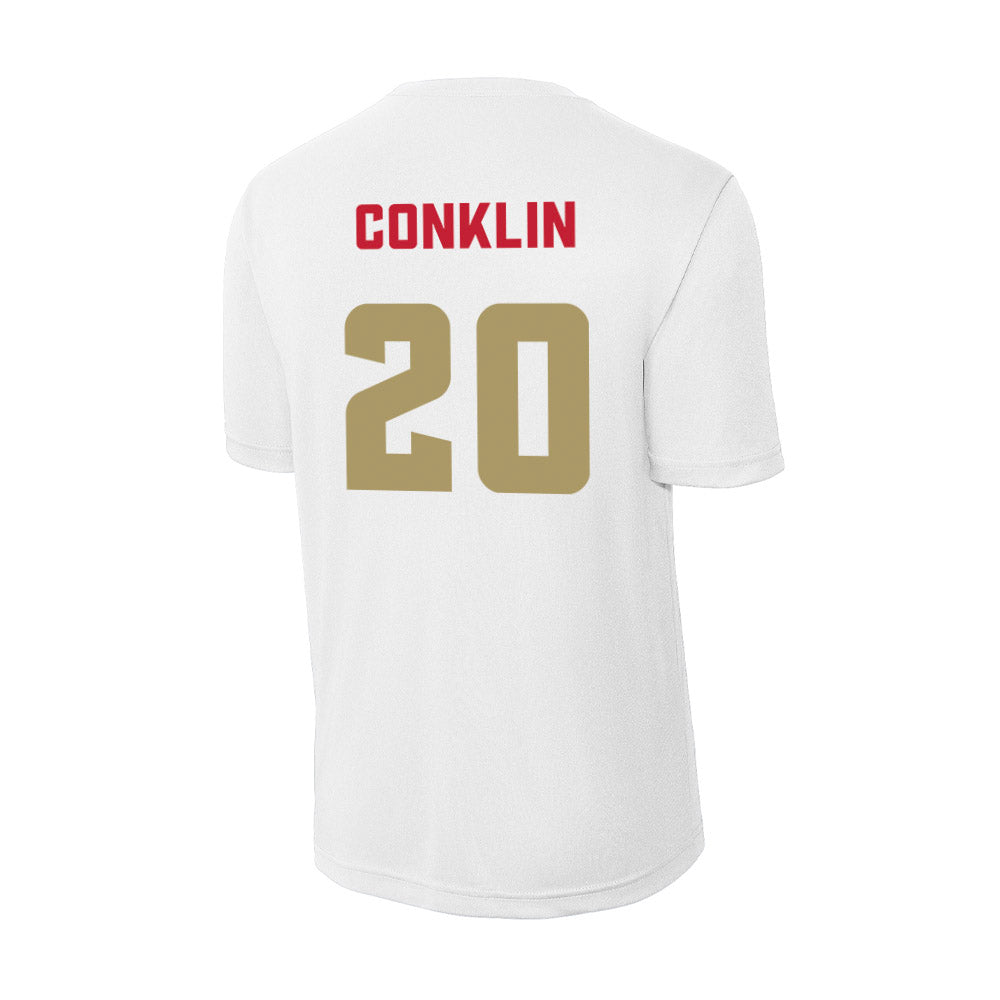 DU - NCAA Women's Volleyball : Abby Conklin - Activewear T-Shirt-1