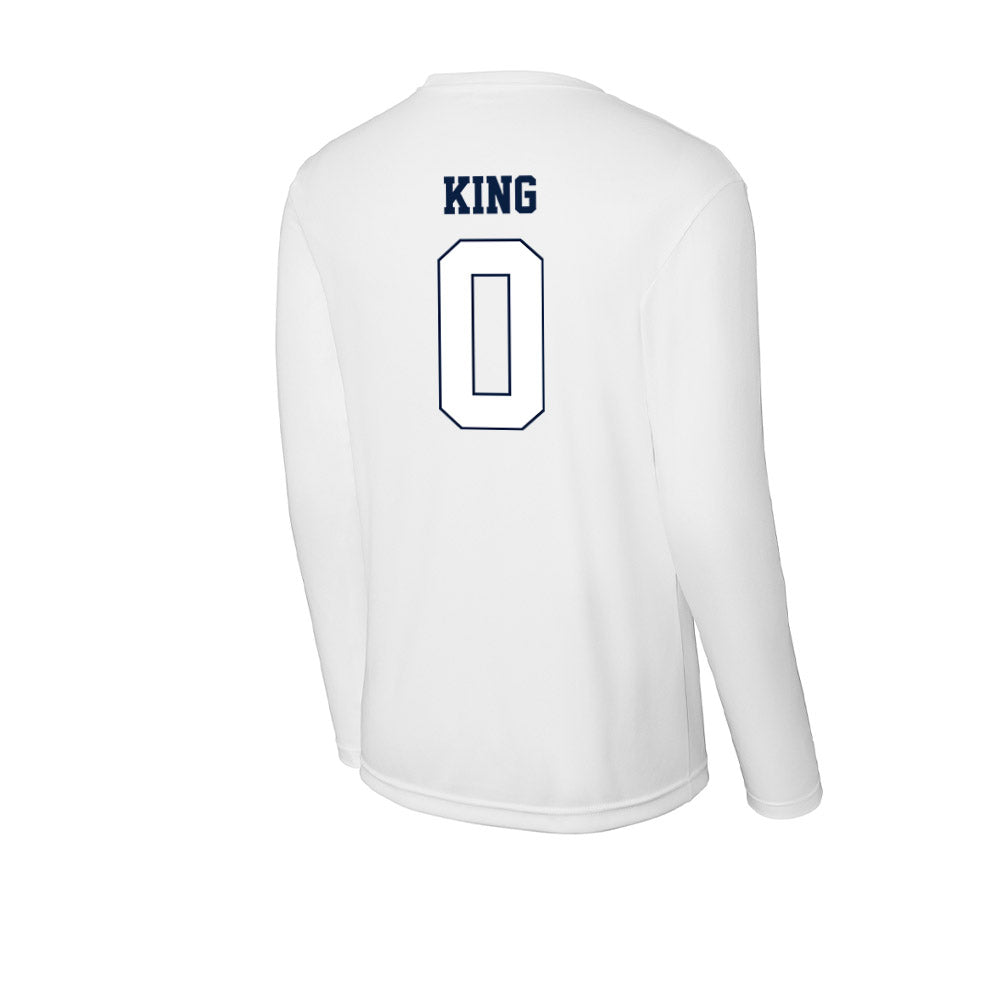 Monmouth - NCAA Football : Luke King - Activewear Long Sleeve T-Shirt-1