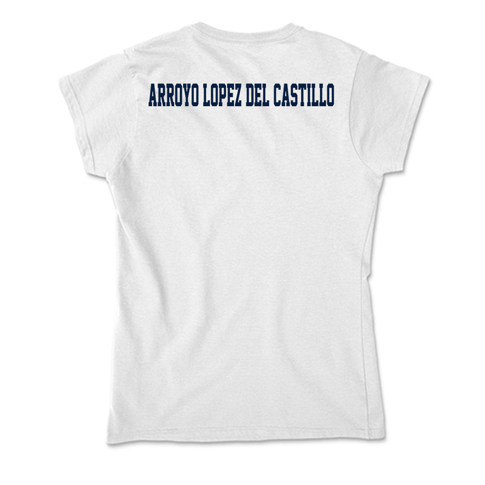 Monmouth - NCAA Men's Swimming & Diving : Izan Arroyo Lopez del Castillo - Soft Style Women’s T-Shirt-1