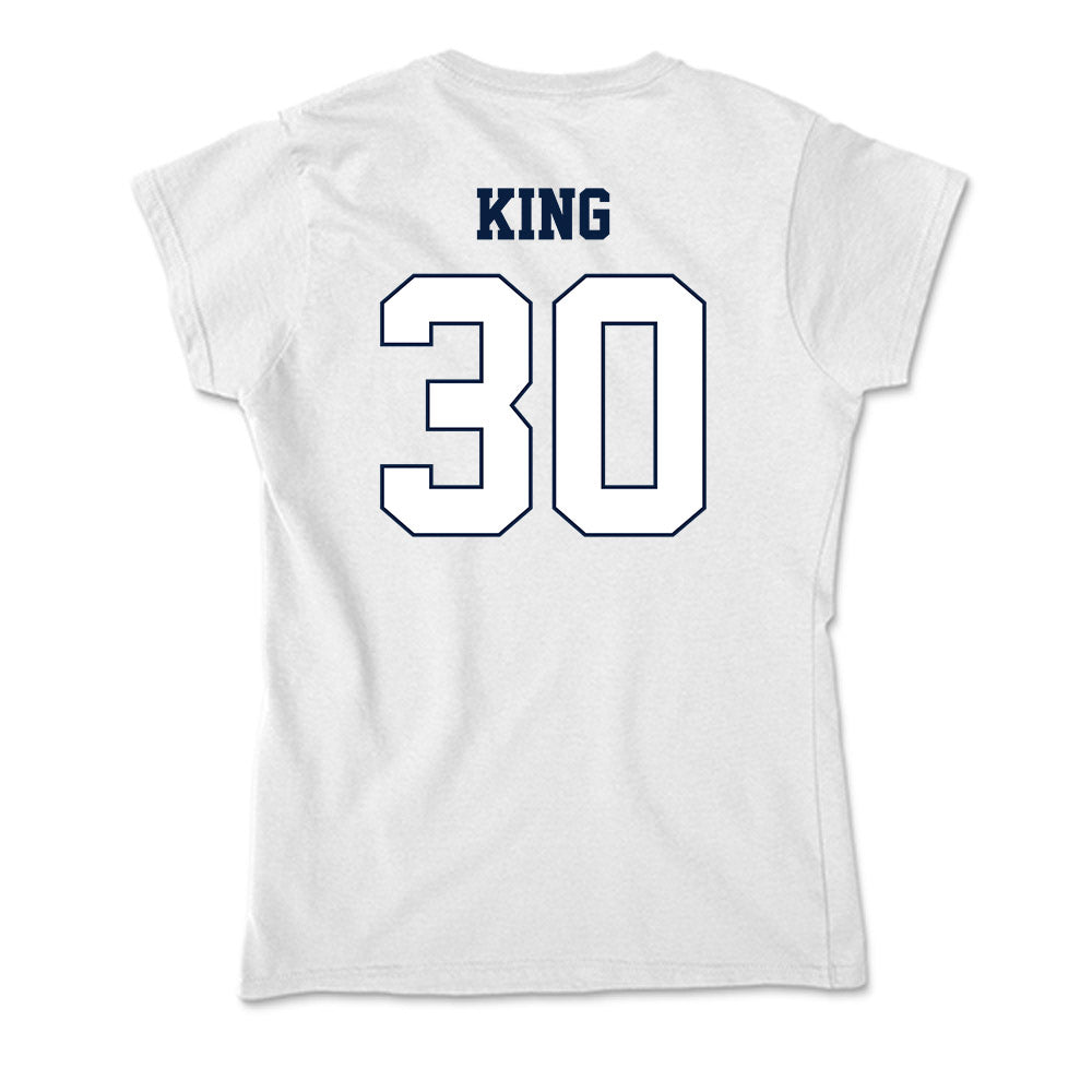 Monmouth - NCAA Men's Soccer : Jason King - Soft Style Women’s T-Shirt-1