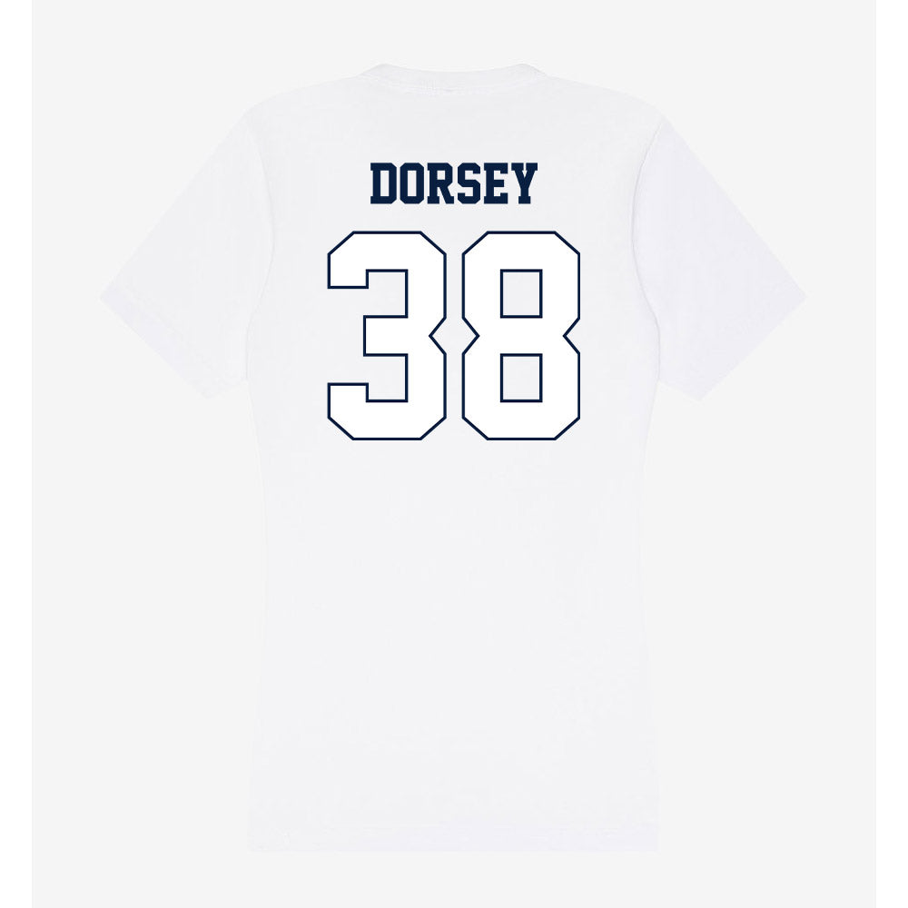 Monmouth - NCAA Football : Kendall Dorsey - Women's V-Neck T-Shirt-1