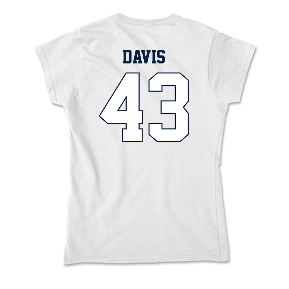 Monmouth - NCAA Football : Jake Davis - Soft Style Women’s T-Shirt-1