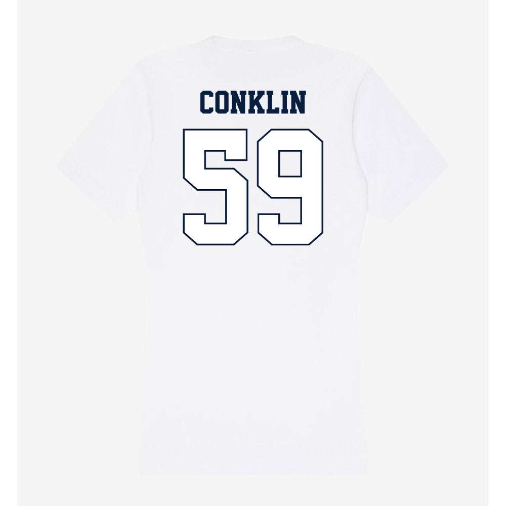 Monmouth - NCAA Football : Andrew Conklin - Women's V-Neck T-Shirt-1
