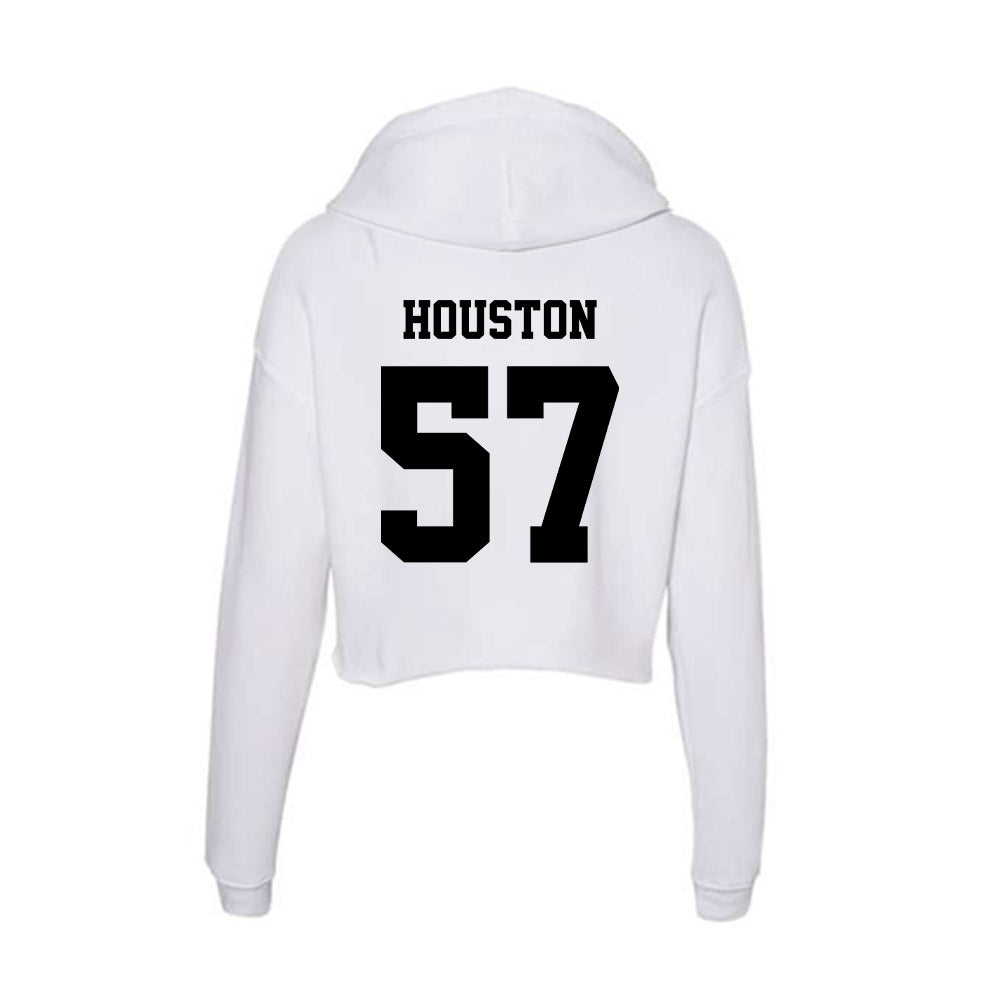 Lamar - NCAA Football : Courtlyn Houston - Women's Crop Fleece Hoodie-1