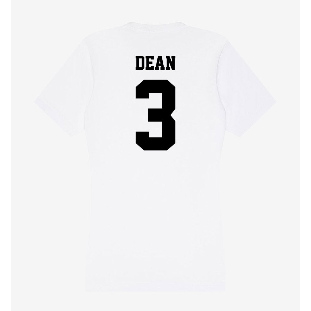 Lamar - NCAA Women's Basketball : Sabria Dean - Women's V-Neck T-Shirt-1