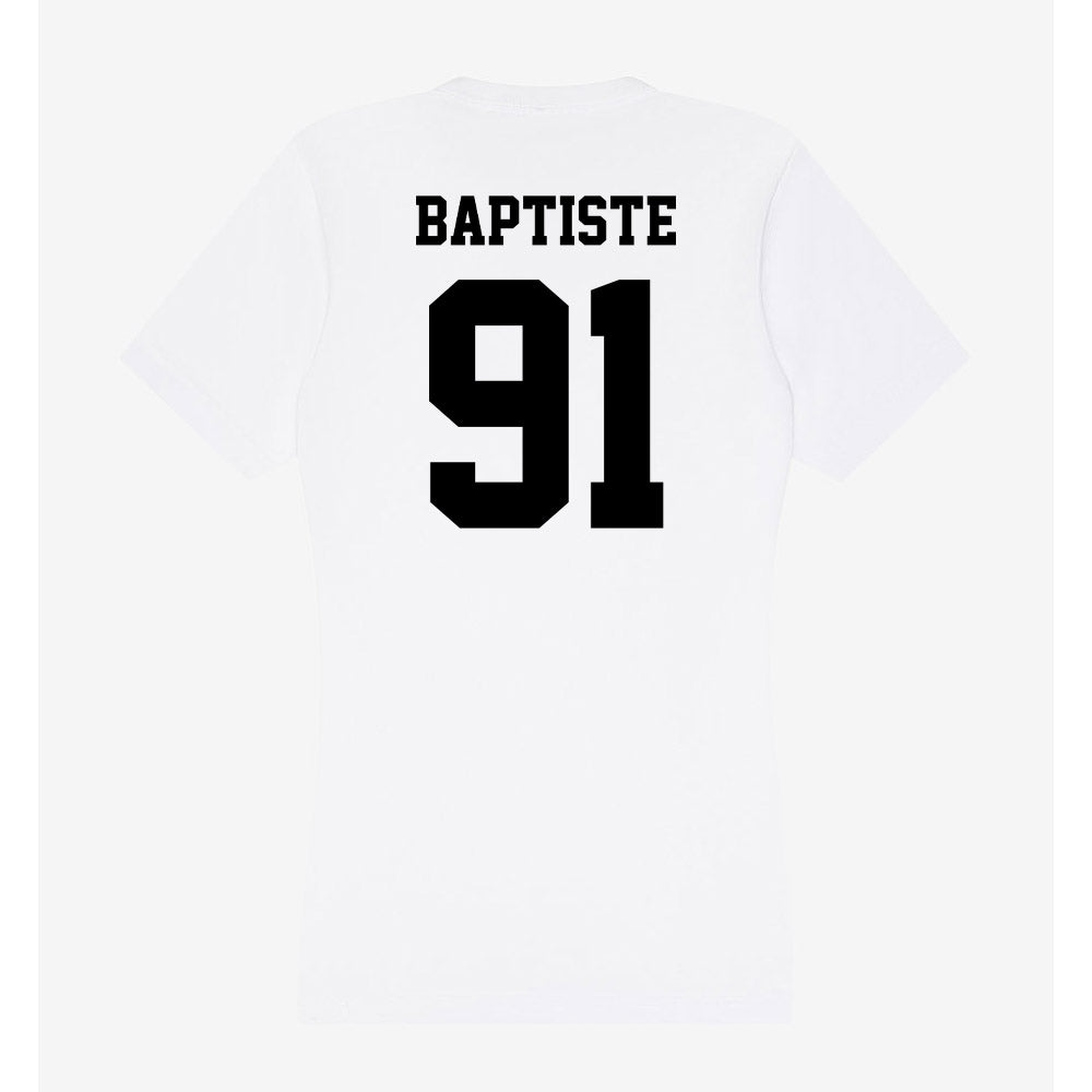 Lamar - NCAA Football : Kelvin Baptiste - Women's V-Neck T-Shirt-1