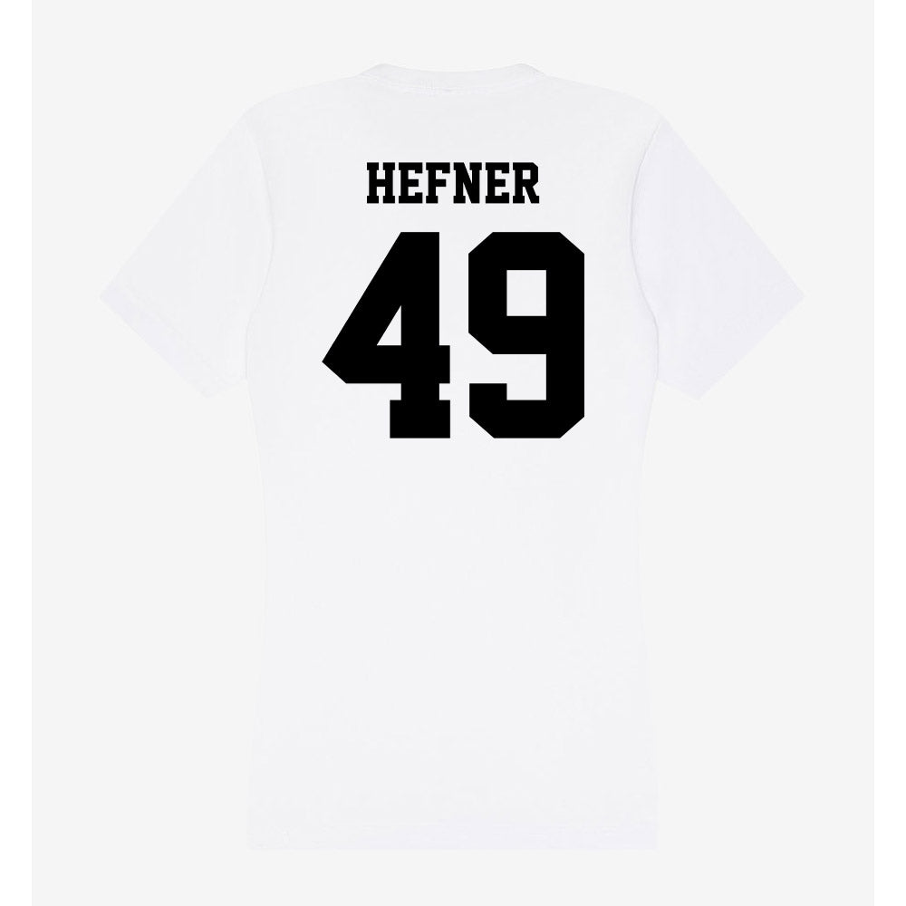 Lamar - NCAA Football : Jacob Hefner - Women's V-Neck T-Shirt-1