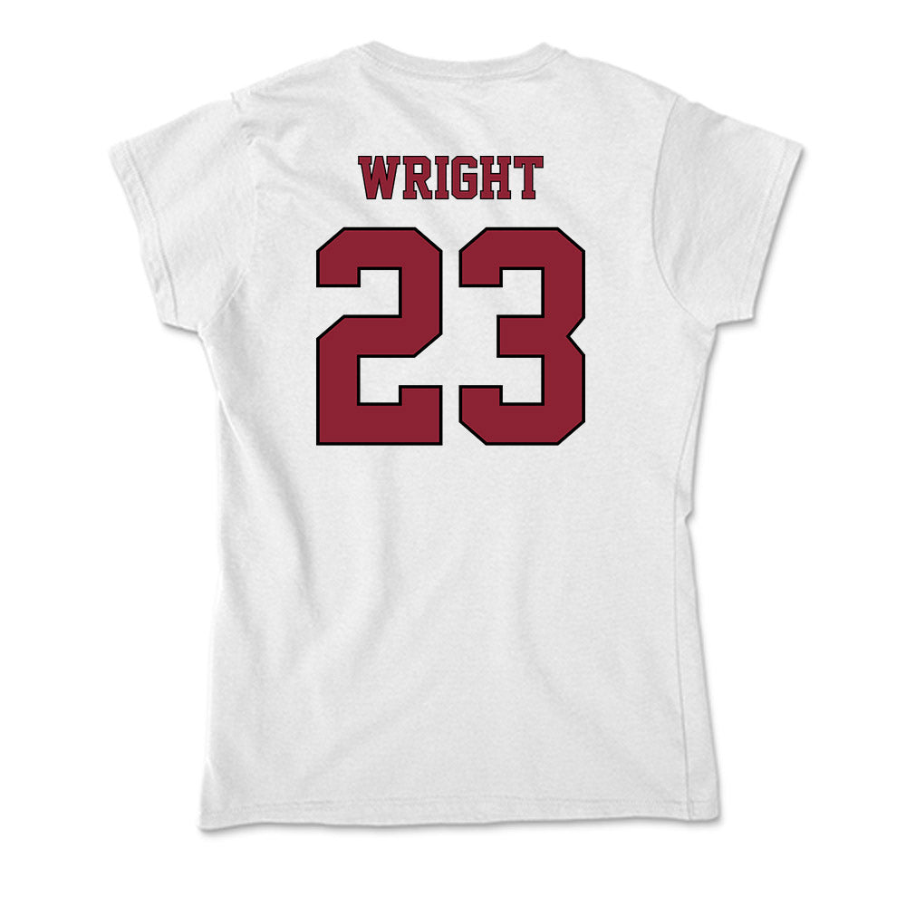 NCCU - NCAA Football : Jovon Wright - Soft Style Women’s T-Shirt-1