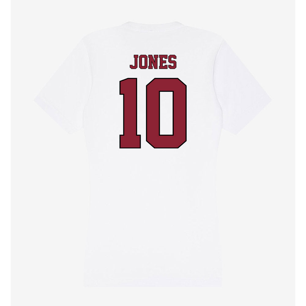 NCCU - NCAA Football : Joshua Jones - Women's V-Neck T-Shirt-1